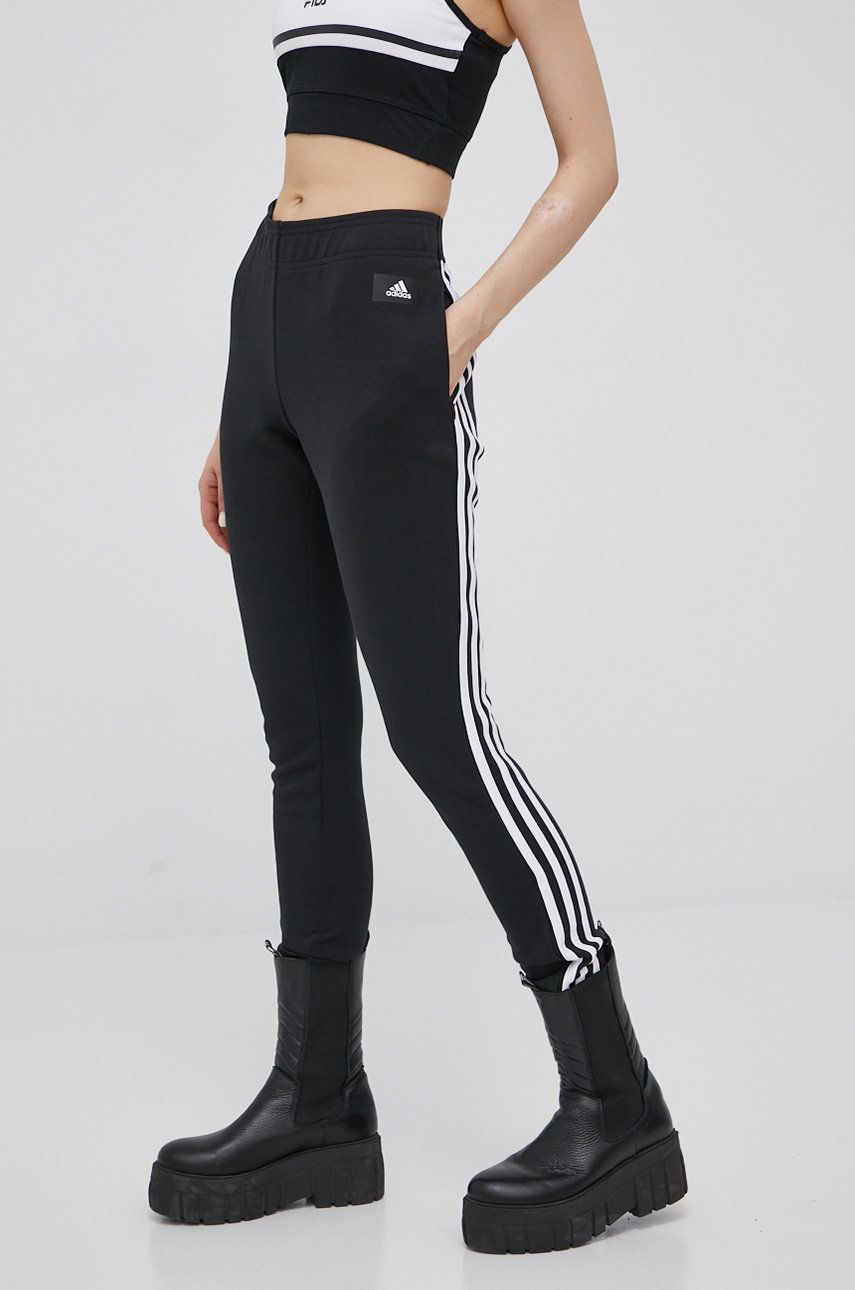 Спортни панталони adidas Performance adidas Performance H57301 Smooth Training Leggings Черно | H57301, 0