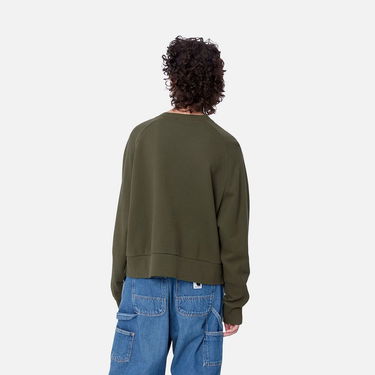 Суитчър Carhartt WIP Cropped Sweatshirt Зелено | I034307_9, 1