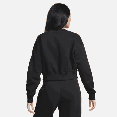 Суитчър Nike Sportswear Phoenix Fleece Sweatshirt Черно | FN3651-010, 2