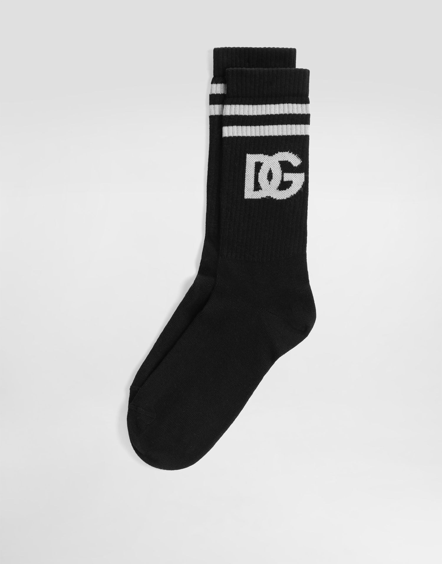 Чорапи Dolce & Gabbana Dolce & Gabbana DG Logo Socks Черно | GXS80TJFMLAN0018, 1