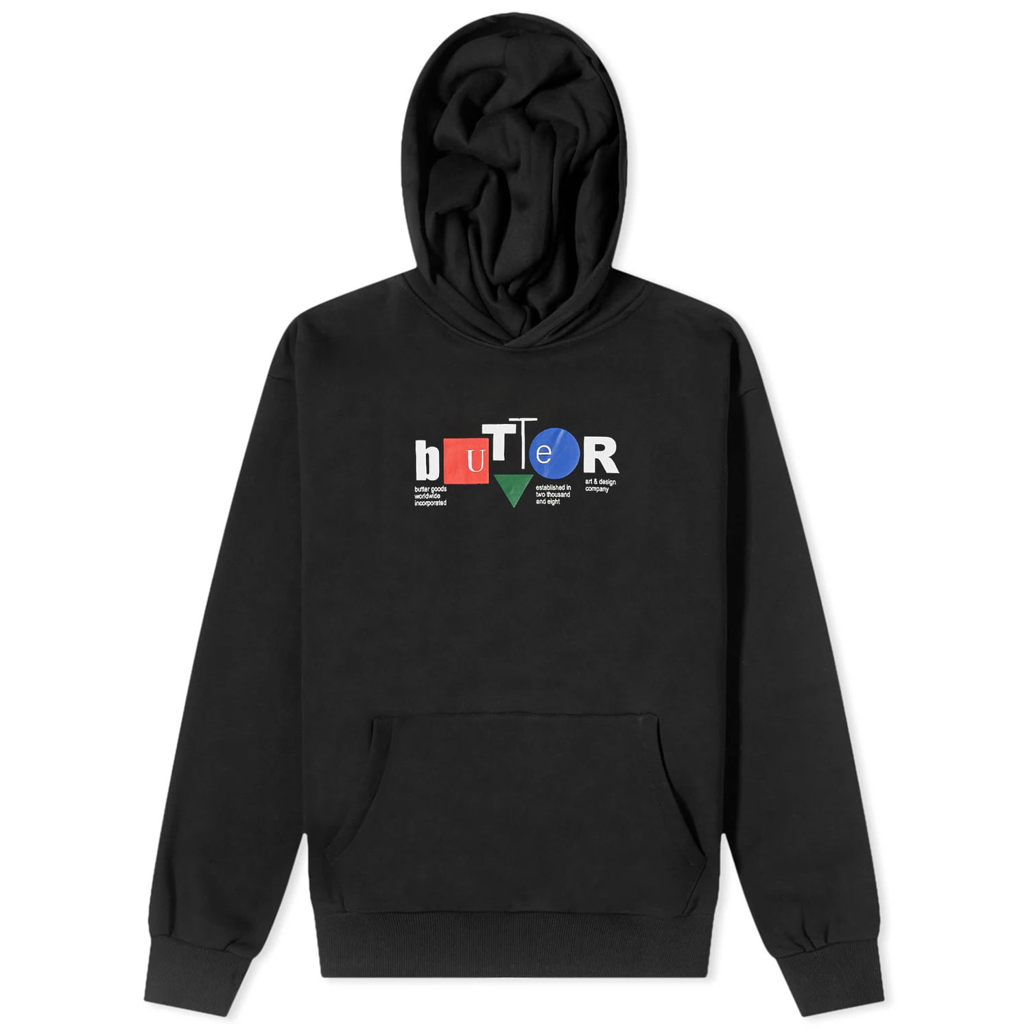 Суитчър Butter Goods Design Co Hoodie Черно | BUTTERQ1240053, 0