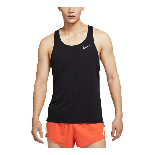 Потник Nike Dri-FIT Racerback Running Tank Top Черно | DQ4733-010, 0