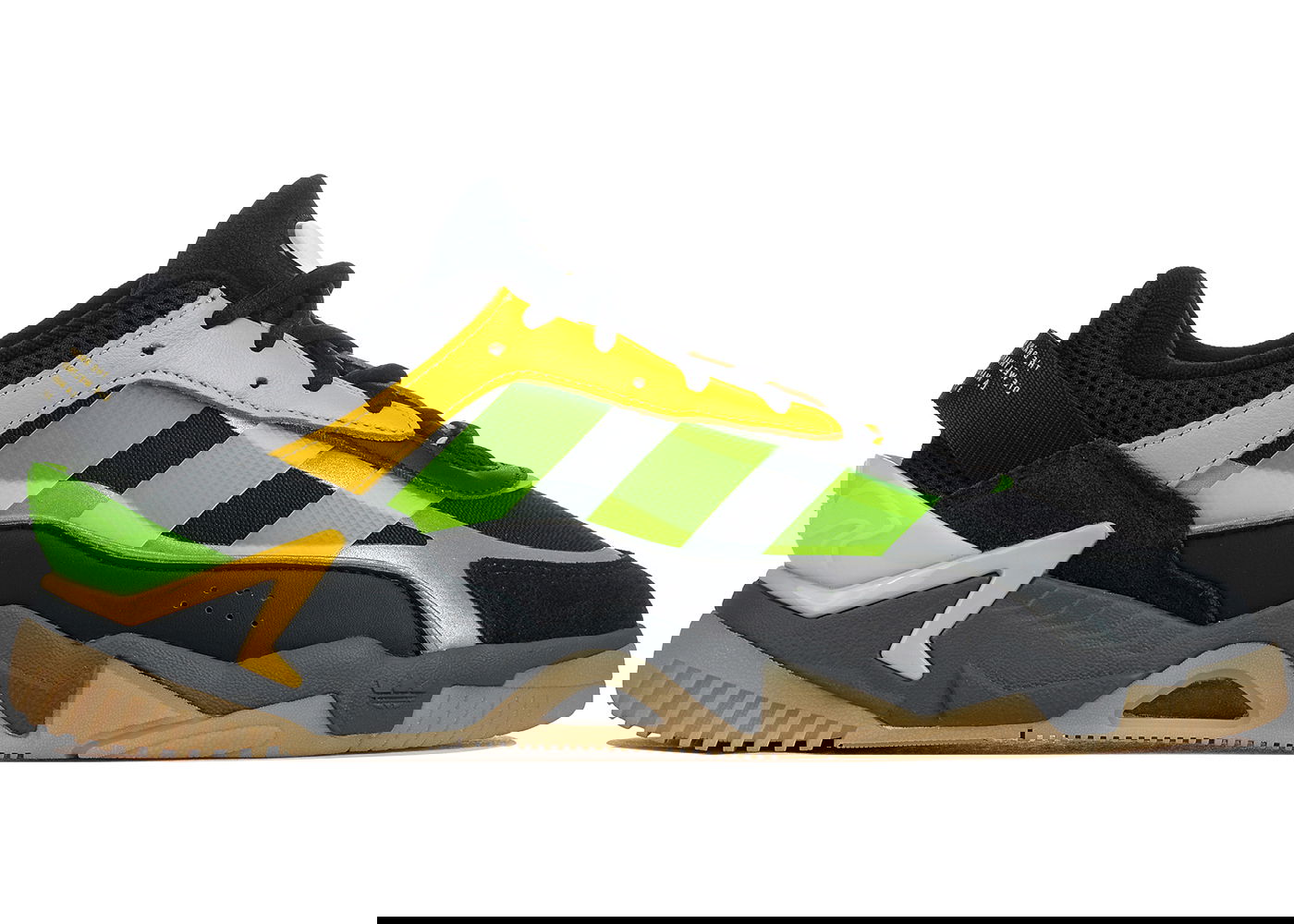 Кецове и обувки adidas Originals adidas Niteball 2 Black Signal Green Yellow Многоцветен | GX0771, 0