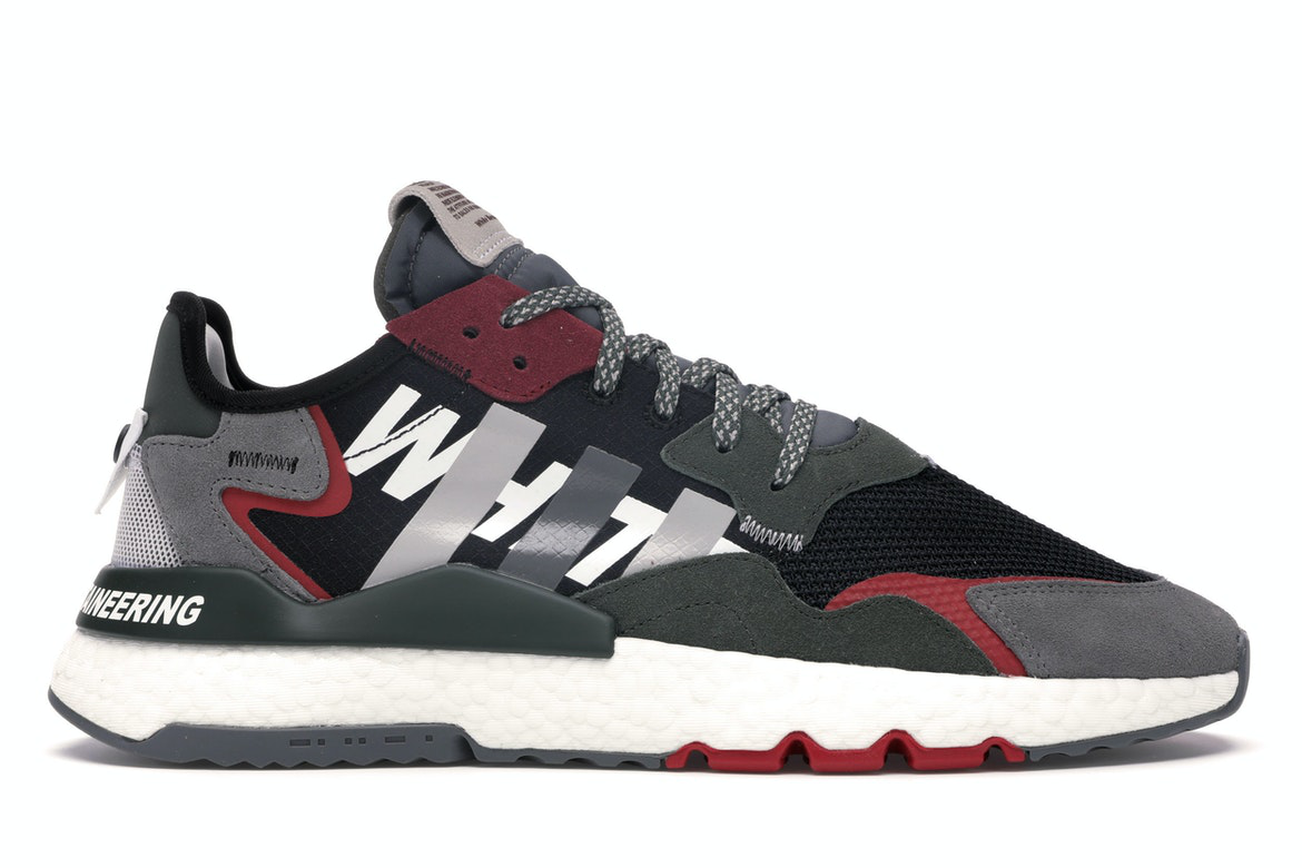 Кецове и обувки adidas Originals Nite Jogger White Mountaineering Black Черно | EG1686, 0