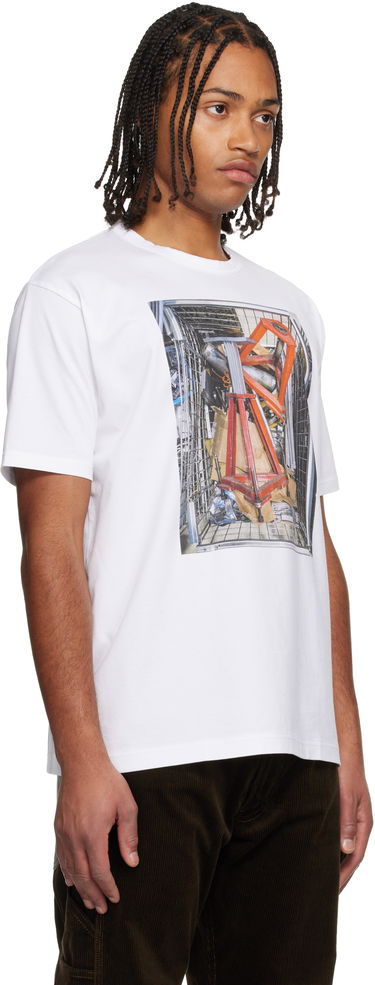 Тениска Junya Watanabe Cotton Jersey Thomas Struth T-shirt Бяло | WP-T003-051, 1