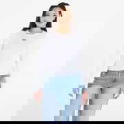 Long Sleeve Ribbed Logo Top