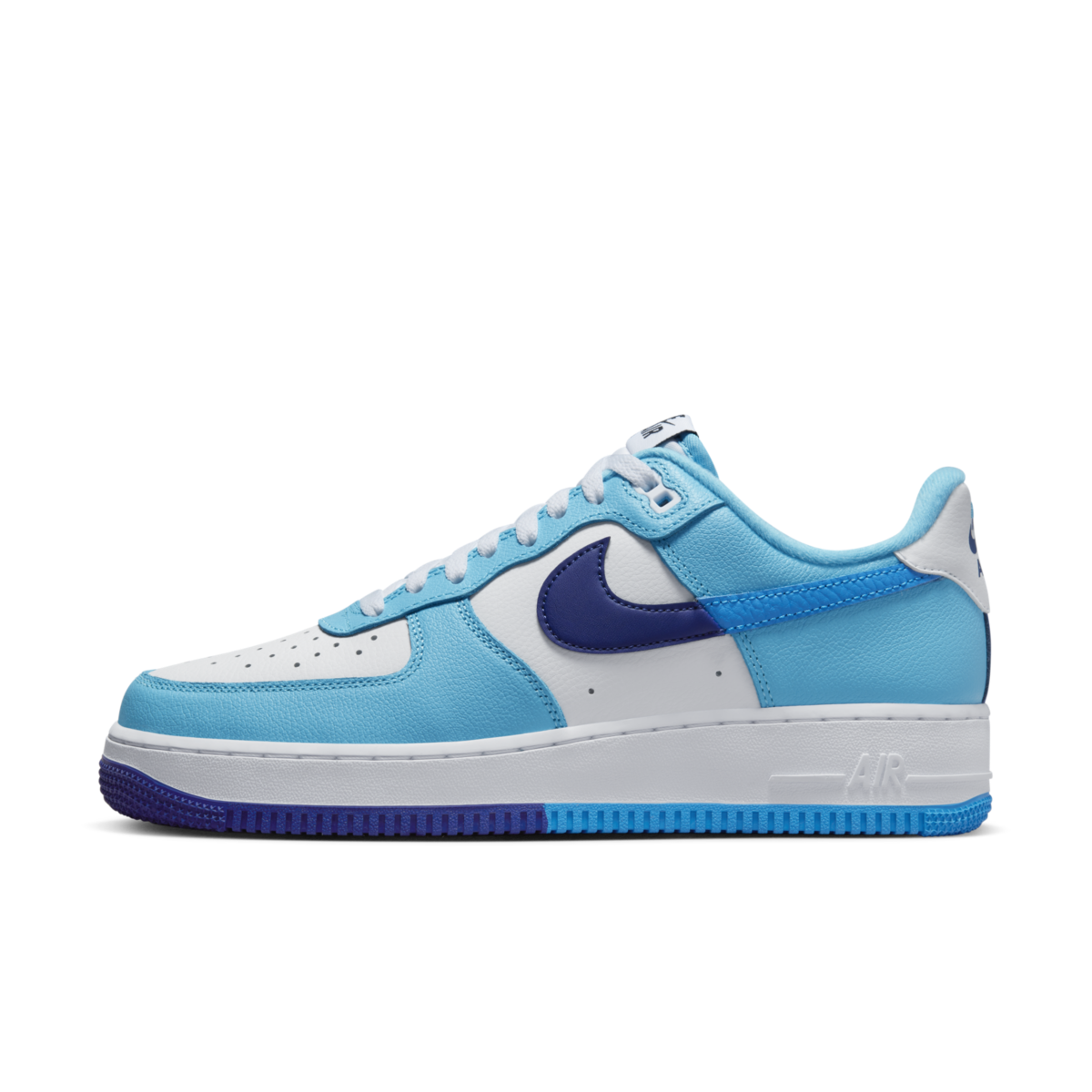 Кецове и обувки Nike Air Force 1 '07 LV8 "Split Light Photo Blue" Синьо | DZ2522-100, 0