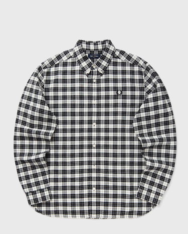 Риза Fred Perry Tartan Oxford Button-Down Shirt Черно | M1743-560, 2