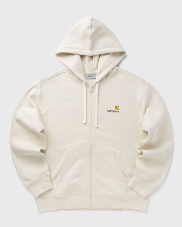 Суитчър Carhartt WIP American Script Zip Hoodie Бяло | I033063-05.XX, 0