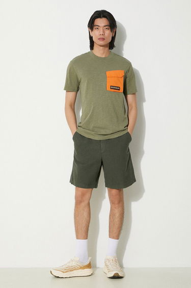 Къси панталони NORSE PROJECTS Ezra Relaxed Cotton Shorts Зелено | N35.0614.8022, 1