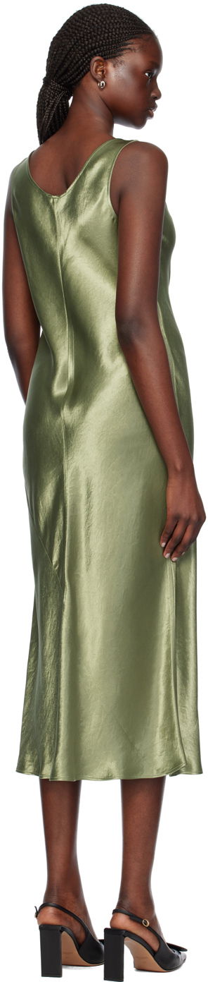 Pокля Max Mara Max Mara Talete Midi Slip Dress Зелено | 2416221078600, 2