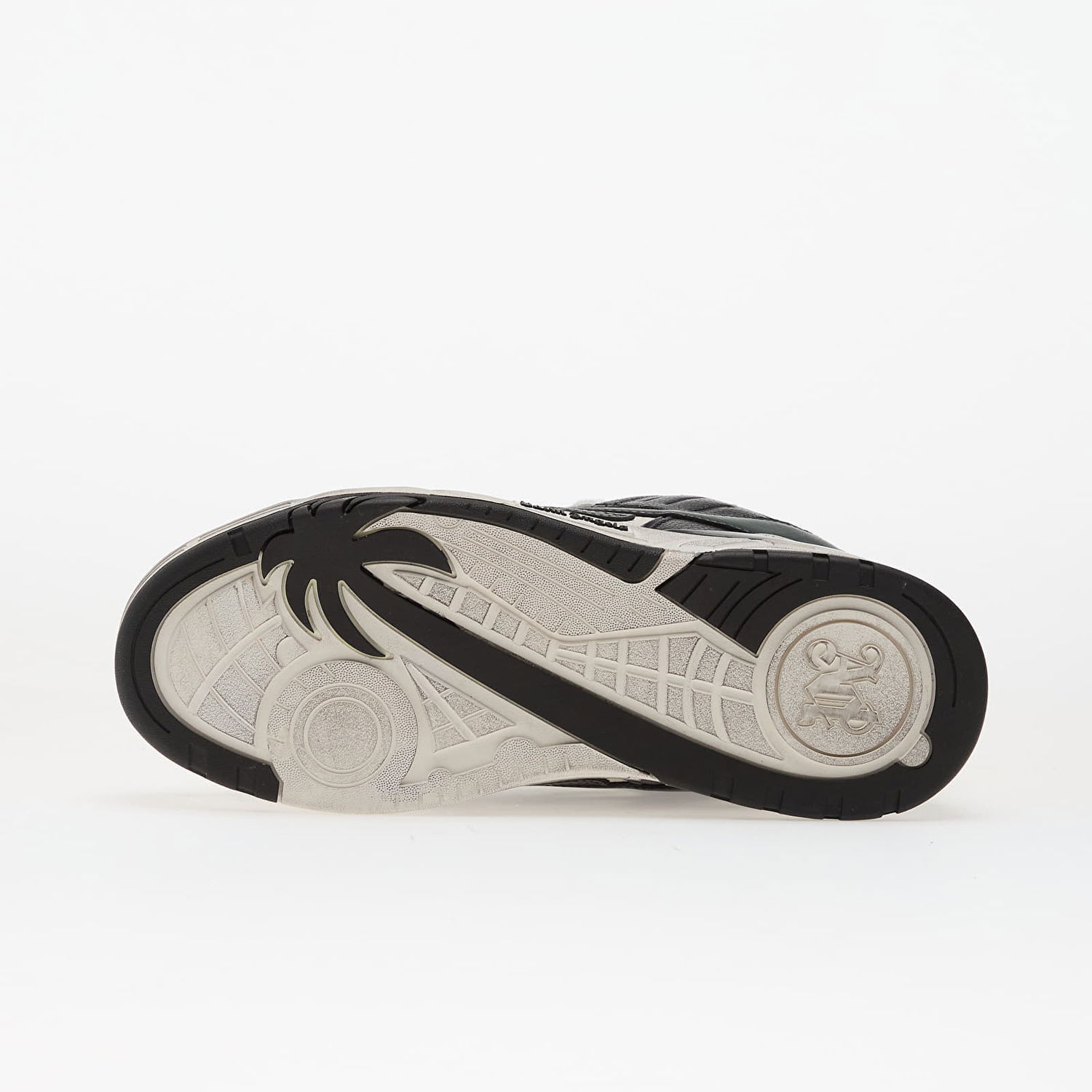 Кецове и обувки Palm Angels Venice Worn Out Sneakers White/ Sage Черно | PMIA101F25LEA0010153, 1