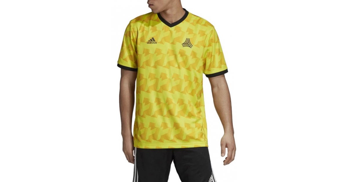 Фланелка adidas Originals Tango All Over Print Jersey Жълто | dx2328, 1
