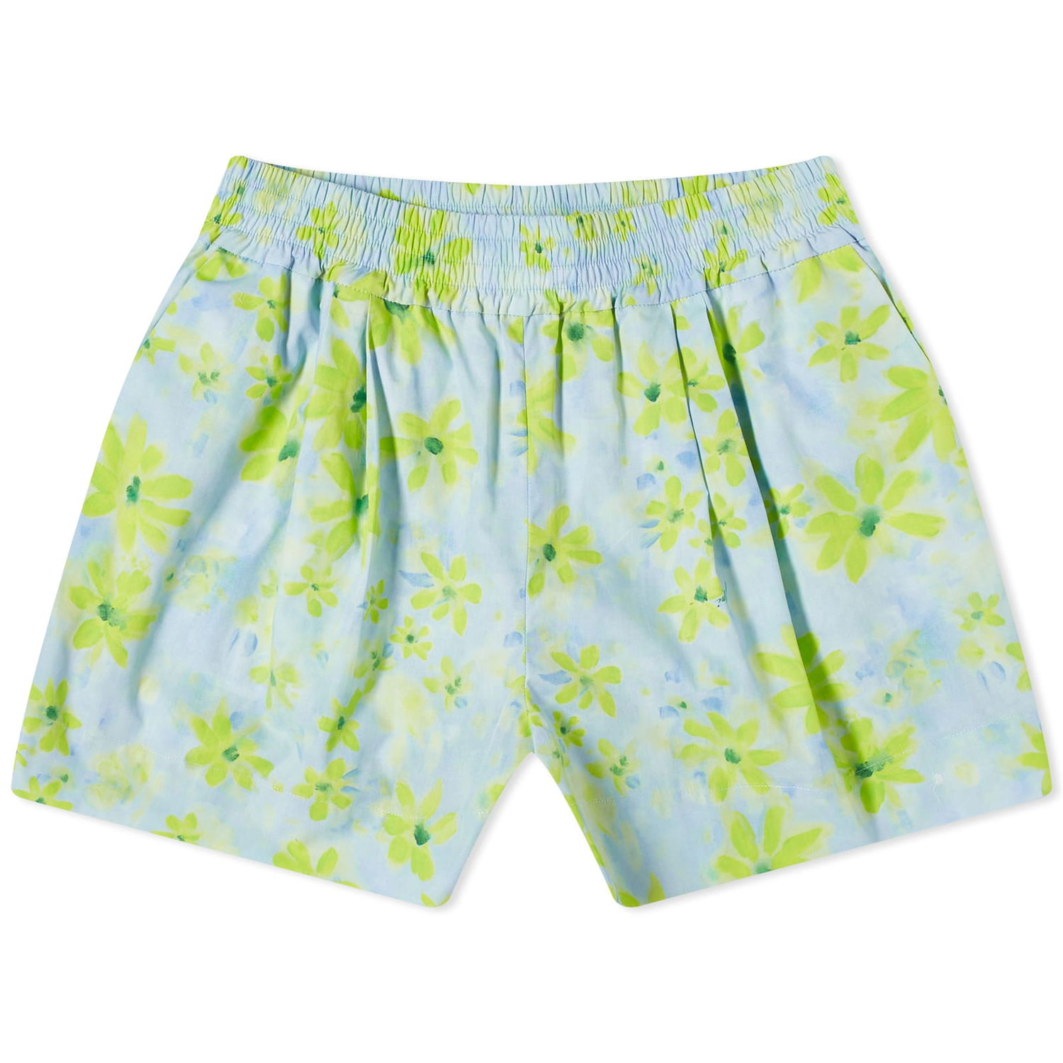 Къси панталони Marni Printed Shorts "Aquamarine" Тюркоазено | PAMA0387S0-PAB24, 0