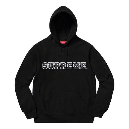 Суитчър Supreme Most Logo Hooded Sweatshirt Черно | SUP-FW19-009