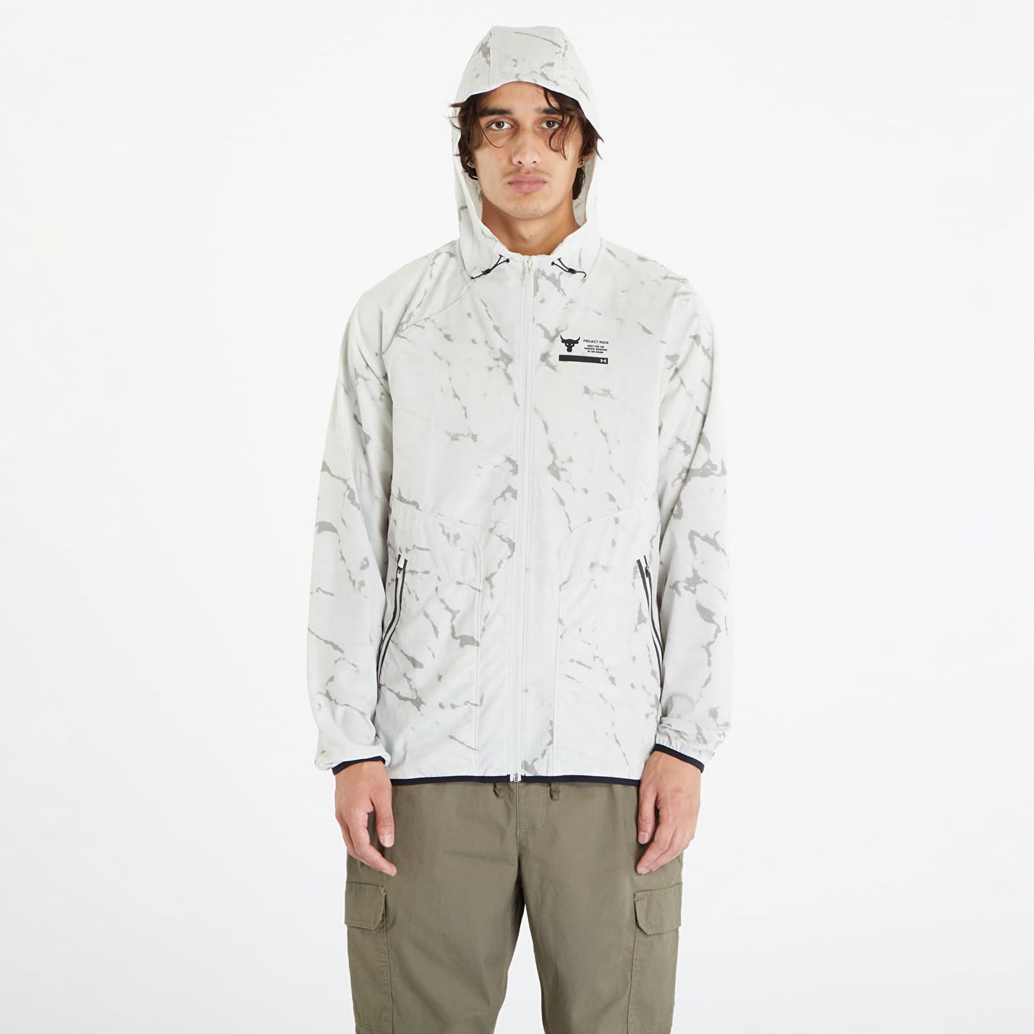 Яке Under Armour Rock Unstopable Printed Бяло | 1380112-114, 0