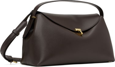 Дамска чанта TOTEME Toteme T-Lock Top Handle Bag Кафяво | 244-WAL956-LE0025, 4