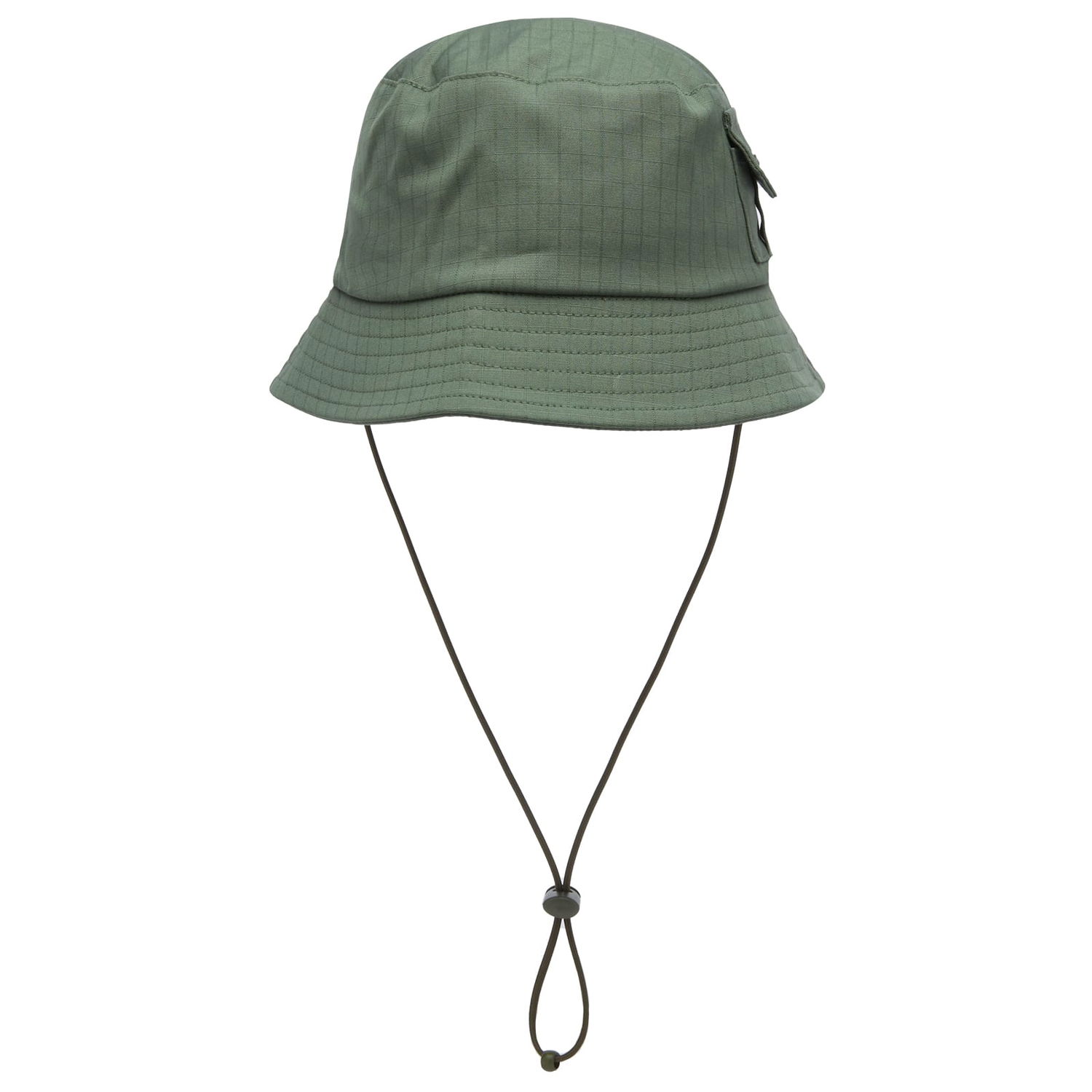 Шапка с козирка YMC Ripstop Bucket Hat Зелено | PHWMA-30, 1