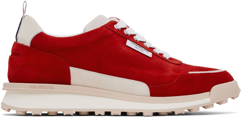 Облекло Thom Browne Thom Browne Alumni Червено | MFD271B-L0037