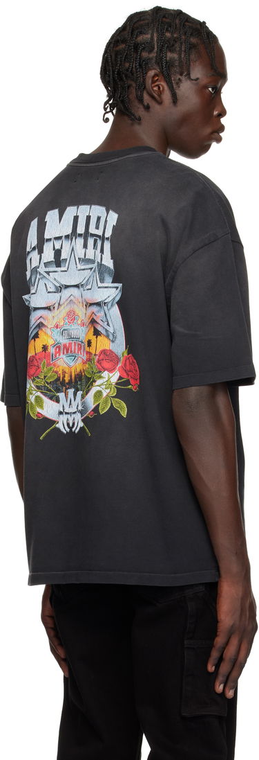 Тениска AMIRI Championship Graphic Print Cotton T-Shirt Черно | AMJYTE1139, 2