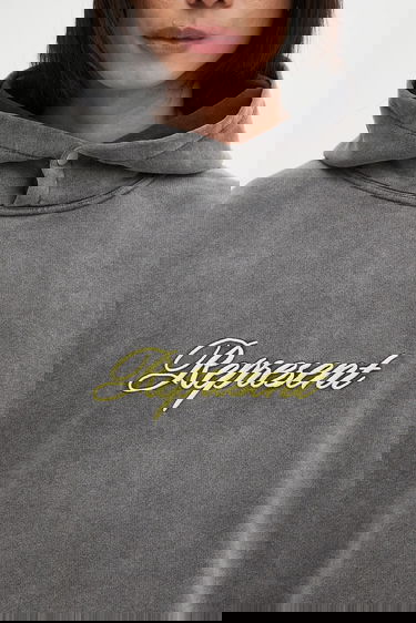 Суитчър Represent Clo Represent Script Logo Hoodie Сиво | MLM100028, 3