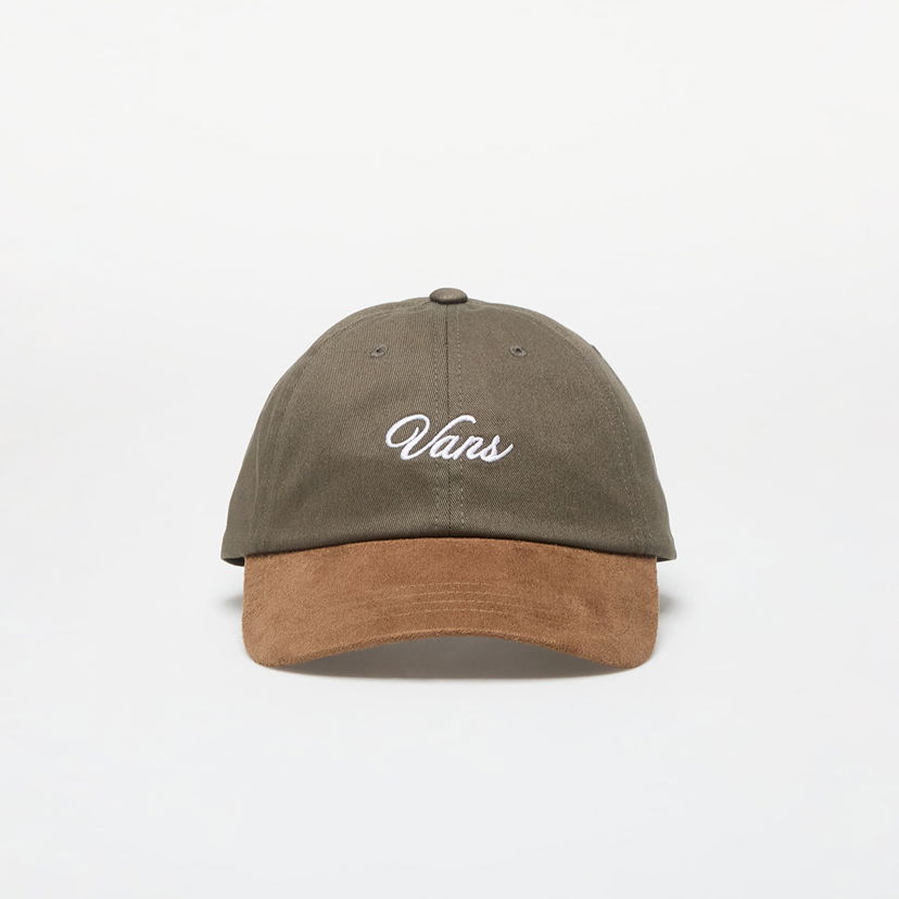 Шапка с козирка Vans Cap Script Curved Bill Jock Loden Зелено | VN000HS4ZBF1