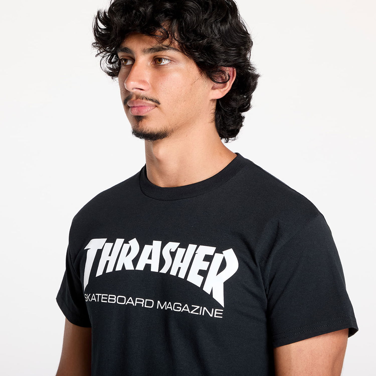 Тениска Thrasher Skate Magazine T-Shirt Черно | 110101BK, 1