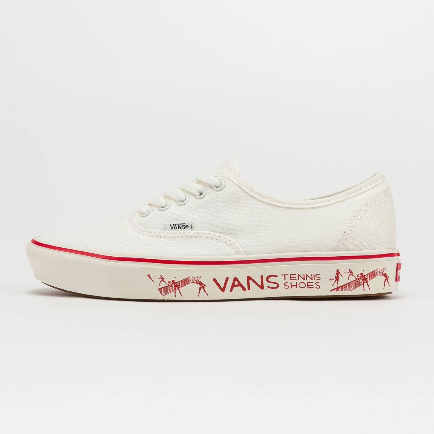 Кецове и обувки Vans Comfycush Authentic (Penn) Бяло | VN0A3WM748C1, 0