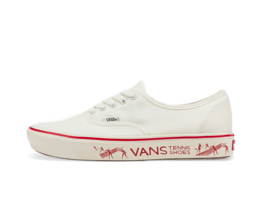 Кецове и обувки Vans Comfycush Authentic (Penn) Бяло | VN0A3WM748C1