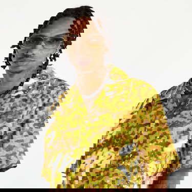 Риза DAILY PAPER Lovan Shirt Yellow Graffiti Frog Многоцветен | 2121048, 3