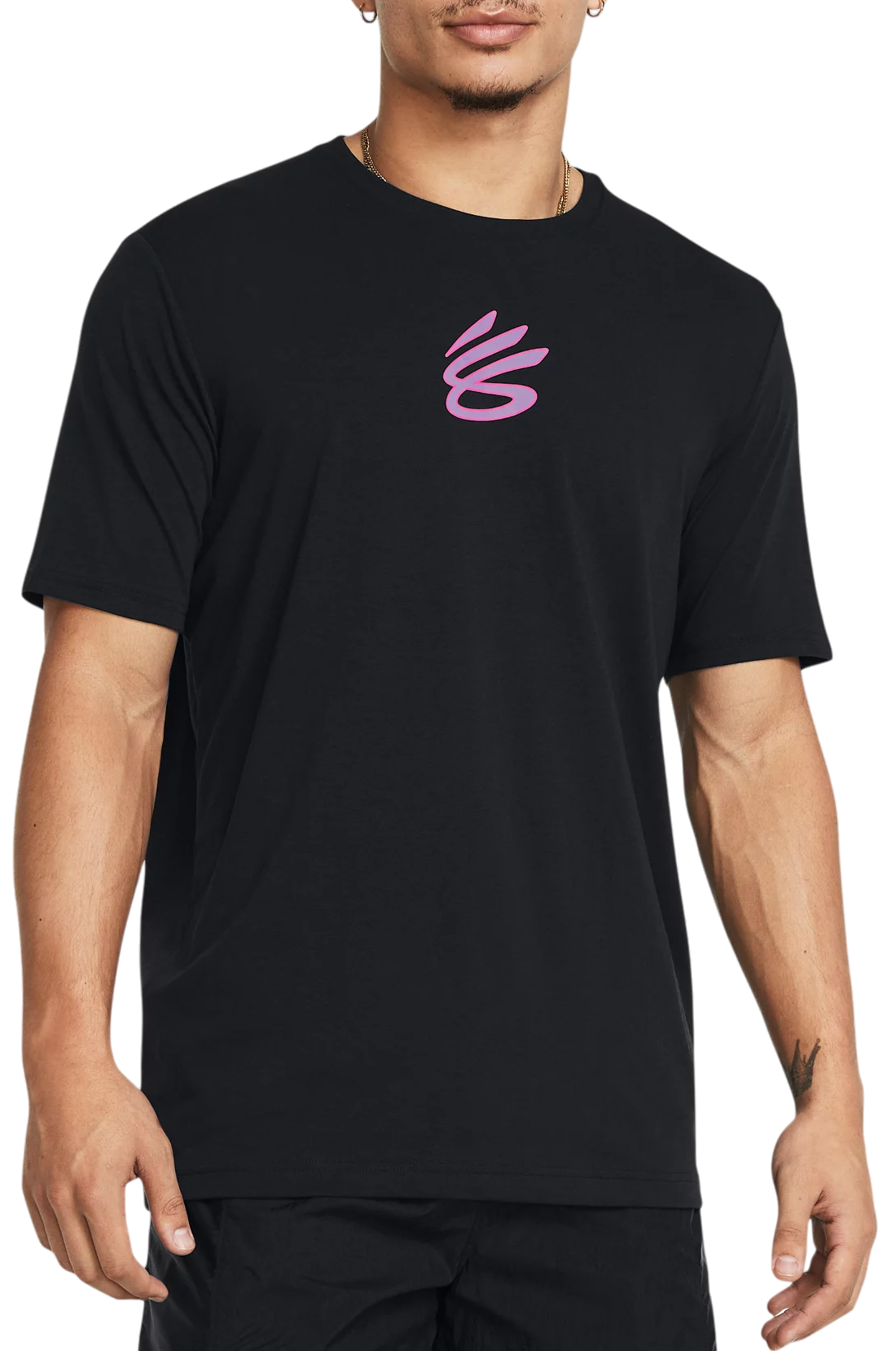 Тениска Under Armour Curry Girl Dad T-Shirt Черно | 1383383-001, 0