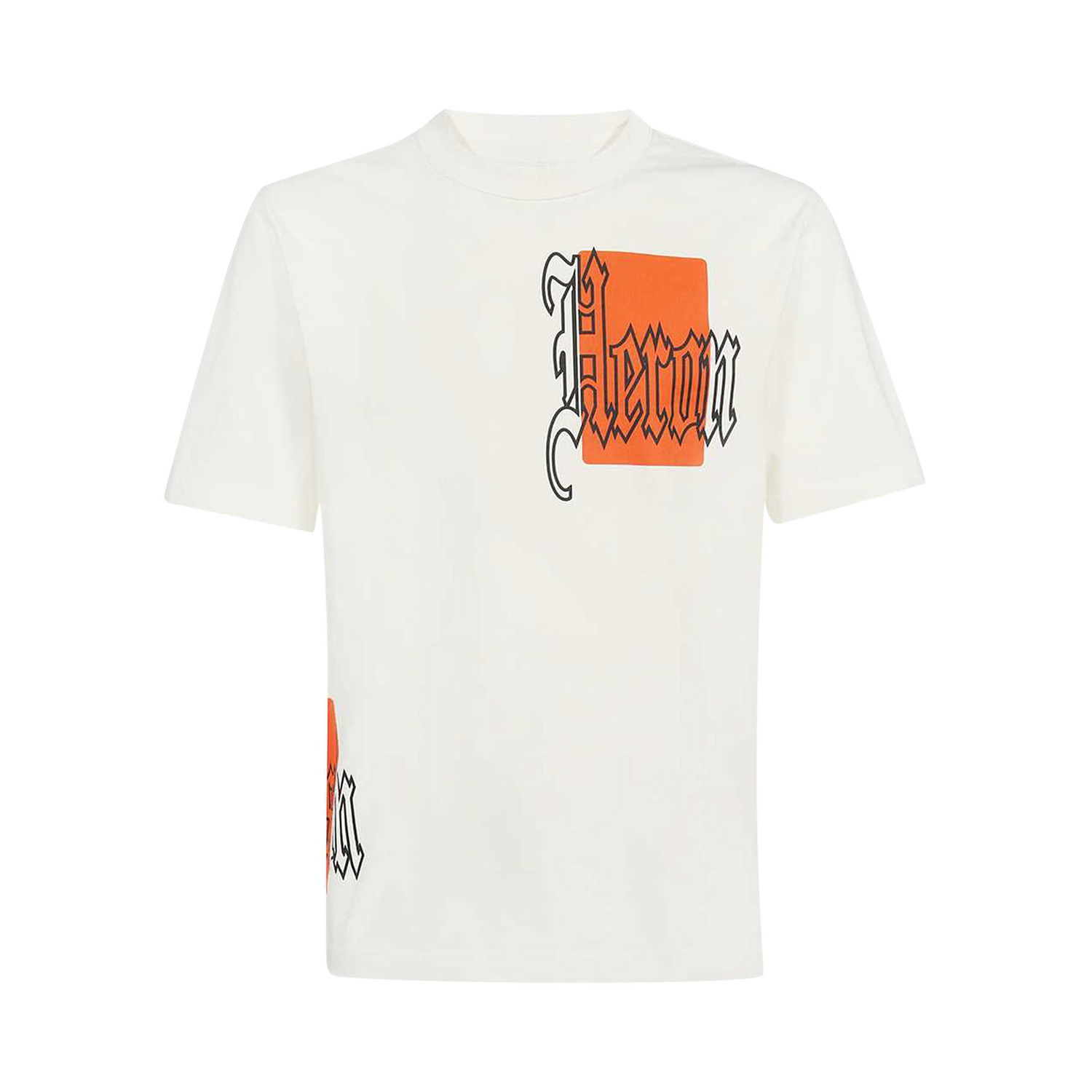 Тениска HERON PRESTON Gothic Color Blocks Tee Бяло | HMAA032F22JER0030122, 1