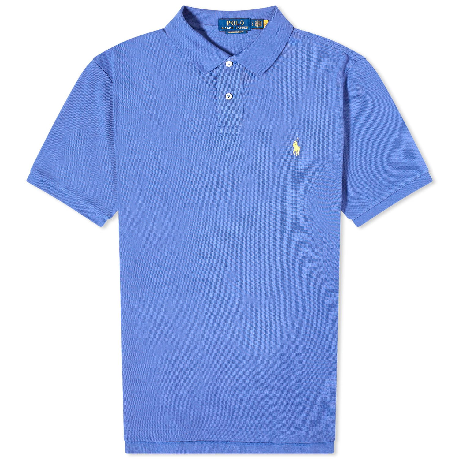 Поло тениска Polo by Ralph Lauren Custom Fit Polo Shirt "Liberty" Синьо | 710680784346, 0