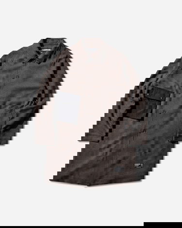 Палта Neighborhood GC Check Balcollar Coat Кафяво | 252TGNH-JKM02 BLUE×BROWN, 0