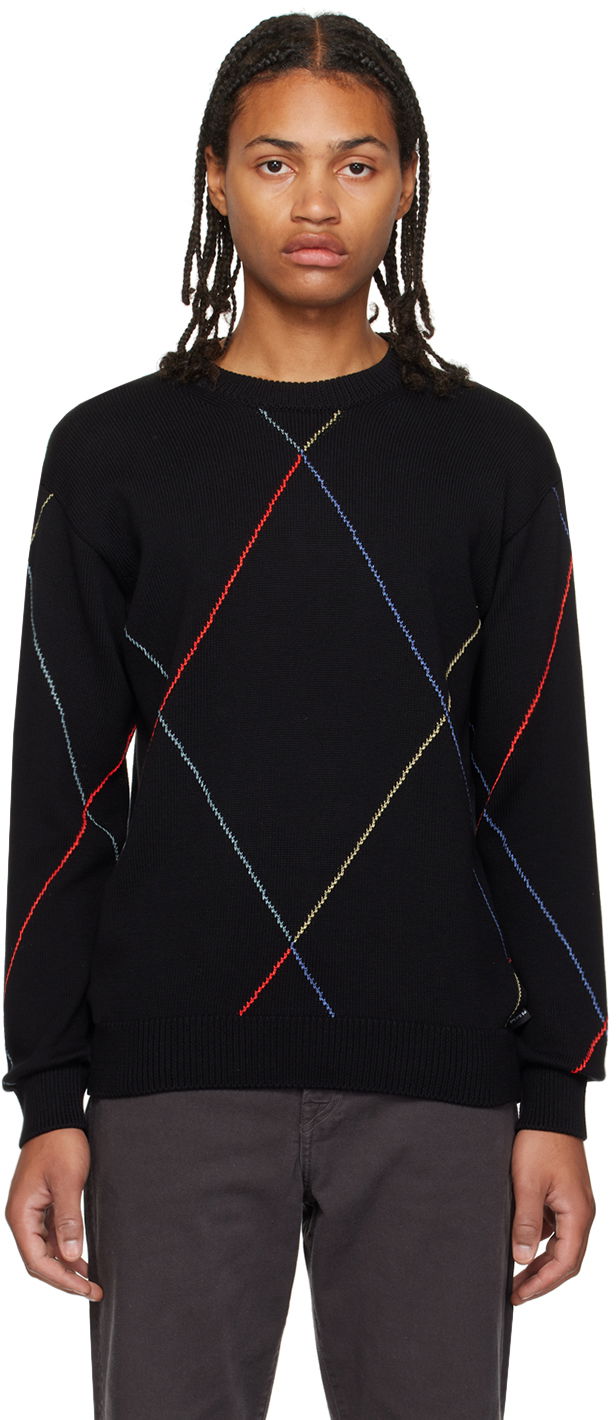 Пуловер Paul Smith PS Paul Smith Argyle Sweater Черно | M2R-225Y-L21870, 0