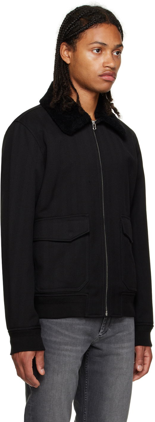 Яке бомбър rag & bone Dorset Bomber Jacket Черно | MBW23F2385LRML, 1
