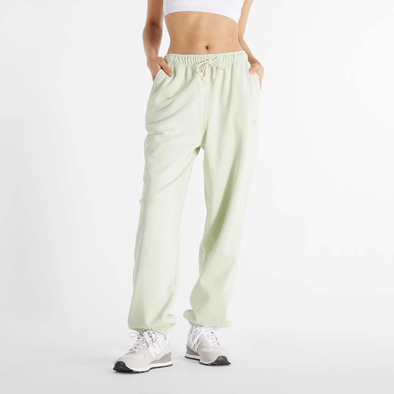 Спортни панталони New Balance WP41513NUM Sweatpants Зелено | NBWP41513NUM, 0