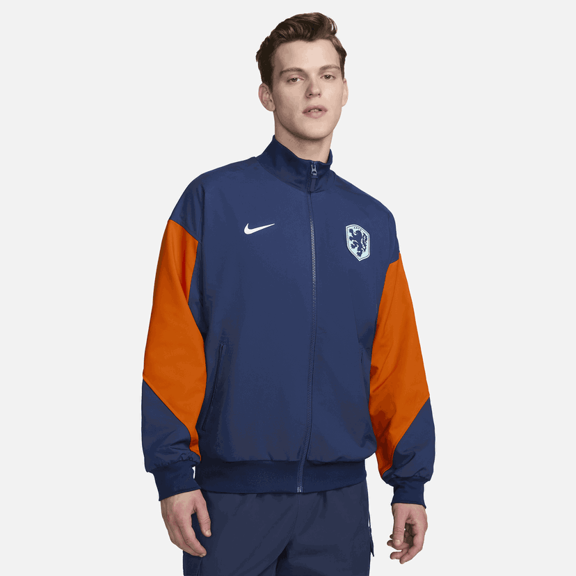 Яке Nike Dri-FIT Netherlands Strike Тъмно синьо | FJ2908-492