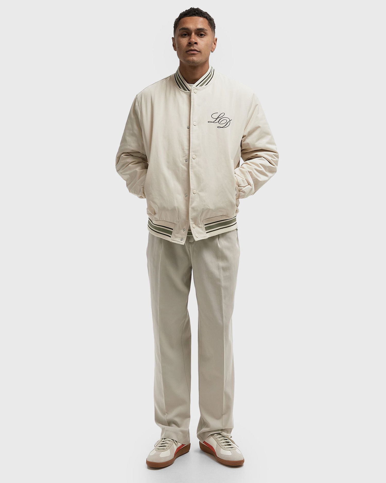 Панталони Les Deux Randall Pleated Twill Pants Бежово | 1000062-815, 1