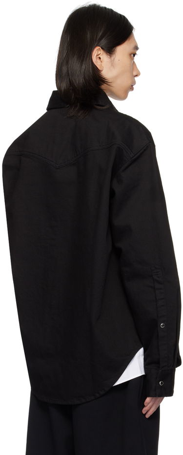 Риза VETEMENTS VTMNTS Oversized Denim Shirt Черно | VL22SH600B, 2