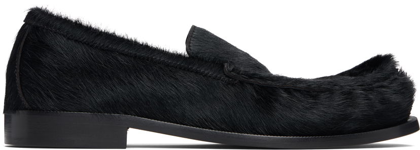 Кецове и обувки Dries Van Noten Dries Van Noten Ponyhair Loafers Черно | 252-021723-301