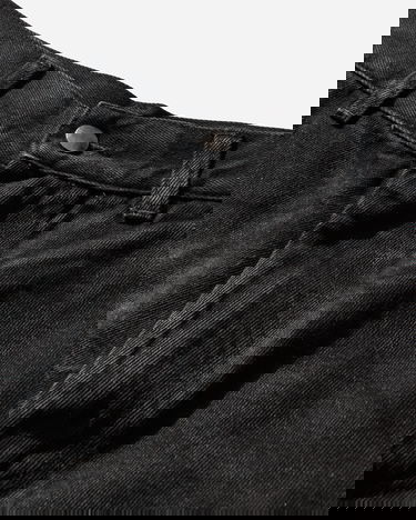 Панталони OAMC Cortes Distressed Relaxed Fit Paint Splatter Trousers Черно | OAF5MT13AP-TE714 999, 4