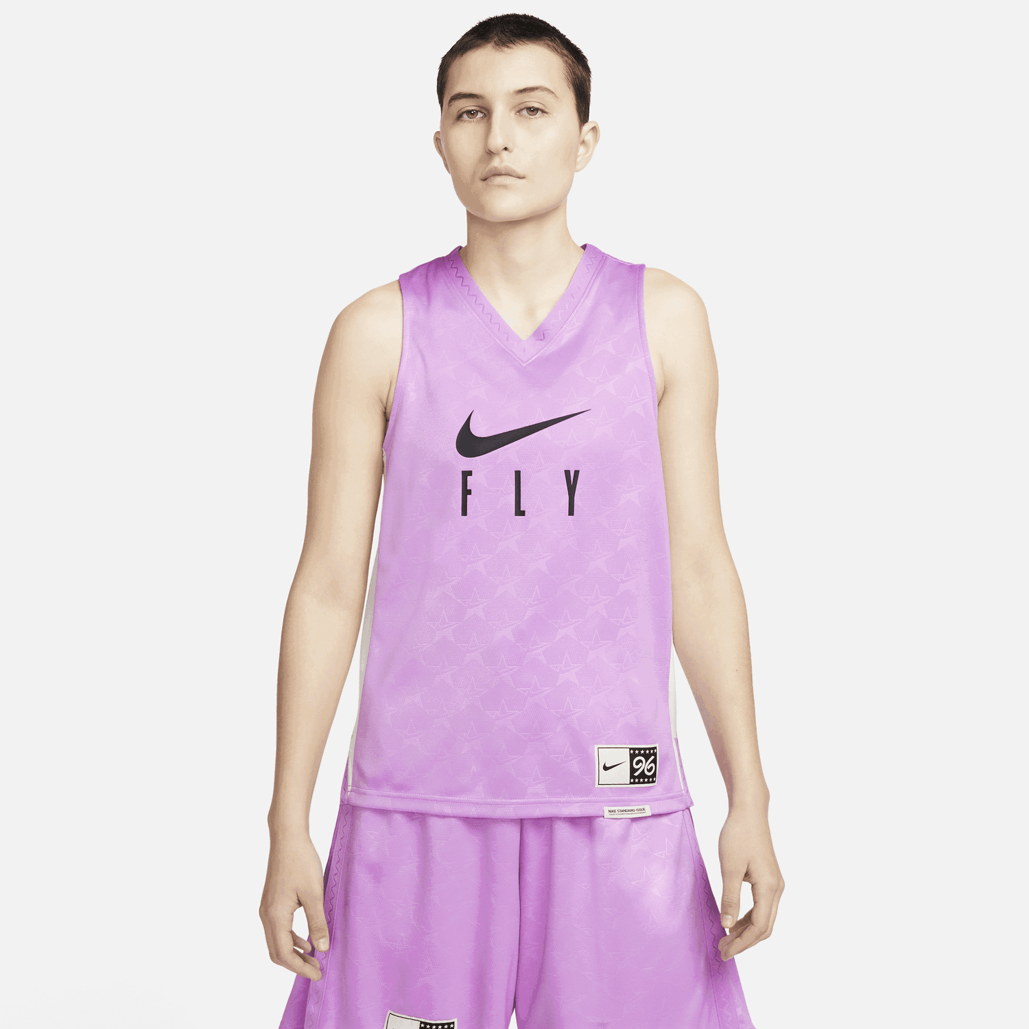Фланелка Nike Standard Issue Jersey Лилаво | DX3952-532, 0