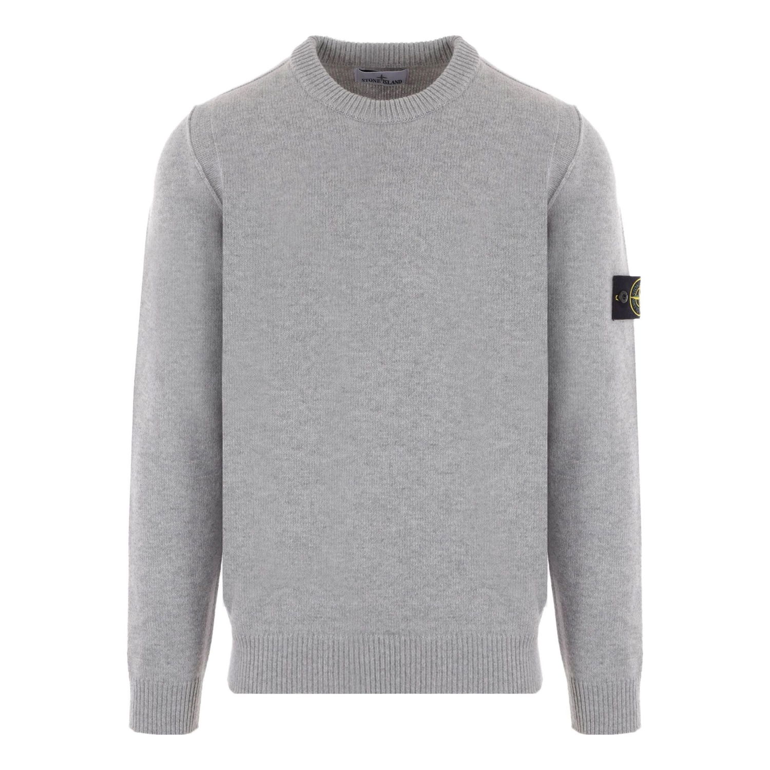 Пуловер Stone Island STONE ISLAND Wool Crewneck Sweatshirt Сиво | 7915508A3-V0M64, 0