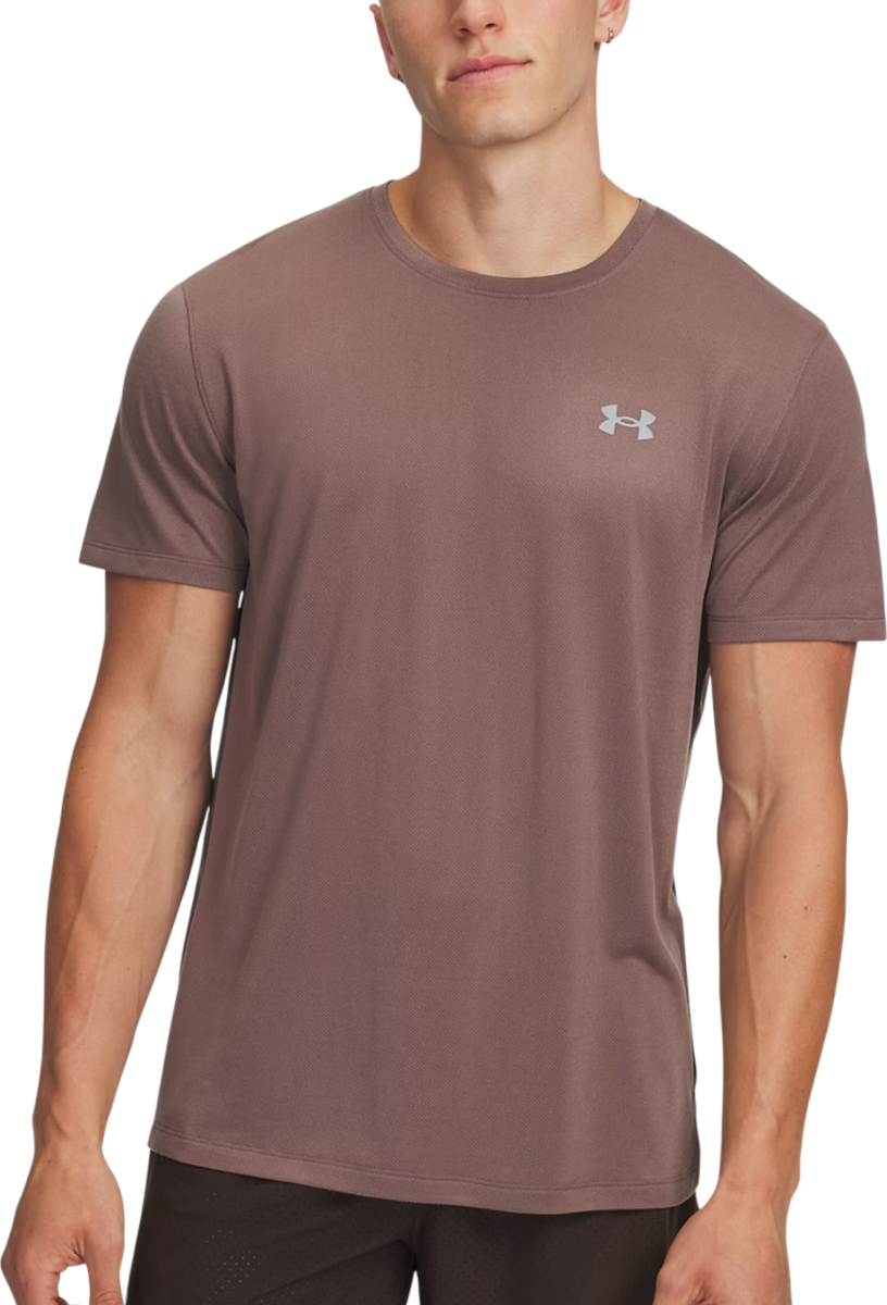 Тениска Under Armour Trail Run Short Sleeve T-Shirt Кафяво | 1389807-256, 0