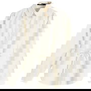 Daily Paper Women's Button-Up Shirt with Tie Waist, Size Large