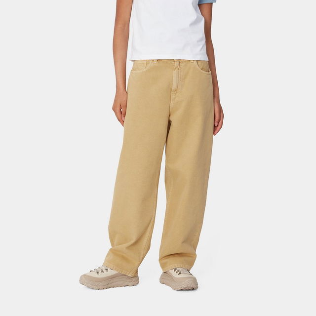 Stone Dyed Loose Fit Trousers