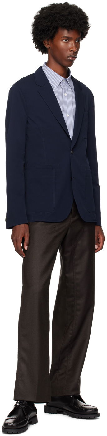 Жилетка Paul Smith PS by Paul Smith Seersucker Blazer Тъмно синьо | M2R-2171-N22092-47, 3