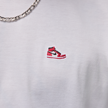 Тениска Jordan Jordan Brand T-Shirt with Sneaker Patch Бяло | HJ2326-100, 2
