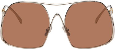 Слънчеви очила Miu Miu Miu Glimpse Aviator-Style Sunglasses Кафяво | 0MU A55S 8056262528907, 0